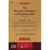 Universal’s The Bharatiya Sakshya Adhiniyam 2023 Bare Act 2024